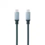 Nanocable Cable USB-C a USB-C 100W 10Gbps 2m Gris/Negro